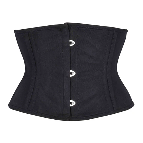 BIDMOOR Underbust Corset Steel Boned Heavy duty waist trainer, Hourglass Body Shaper