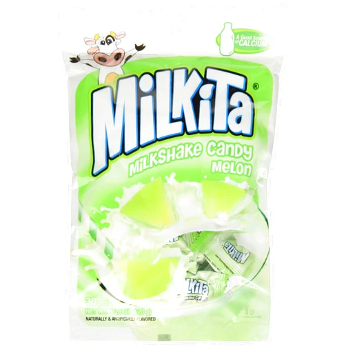 Unican - Milkita Melon Milk Candy Net Wt. 4.23 Oz