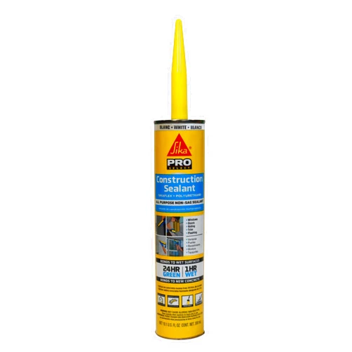 Sika Sikaflex - White - Construction sealant (White) - All-Purpose Polyurethane sealant - for All Types of Joints 1/2