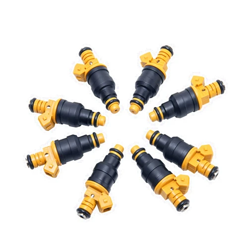 CALU LUKY Fuel Injectors Set of 8, 0280150943 Fuel Injector Compatible with Ford, Lincoln, Mercury Vehicles 4.6L 5.0L 5.4L 5.8L -F150, F250, F350, E150, E250, E350,Mustang,# 0280150718, 0280150939, 0280150909