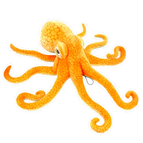 JESONN Giant Realistic Stuffed Marine Animals Soft Plush Toy Octopus (21.6 Inch)