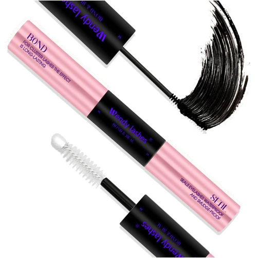 Wendy Lashes Lash Bond and Seal Cluster Lash Glue Waterproof Long Lasting Eyelash Glue for DIY Lash Extension Black Cluster Eyelash Extensions Glue for Beginner Use at Home-10ml