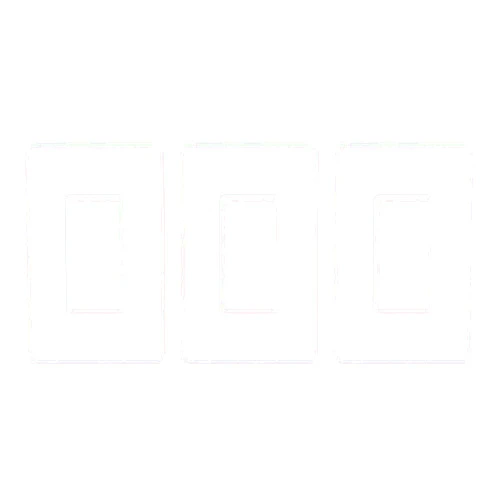 Lutron Claro Light Switch Cover Plate, 1 Gang Wallplate, for Decorator Light Switches, Rocker Light Switch Cover, Outlet Cover, Screwless Switch Plate Cover, Gloss, CW-1-WH-3, White, 3 Pack