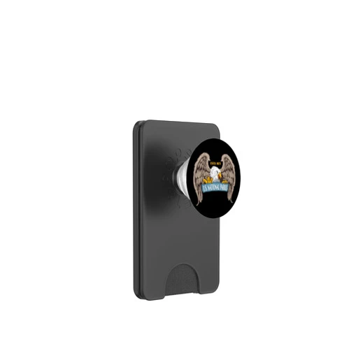 America's National Parks Outdoors Clothing and Co. US National Park Eagle - Outdoor - Hiking - Camping Graphic PopSockets PopWallet for MagSafe