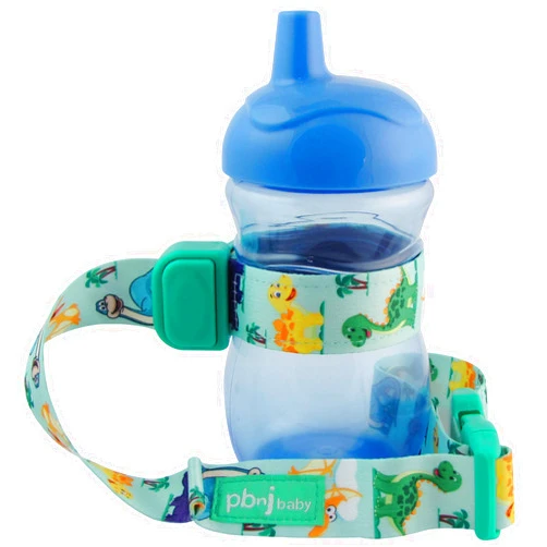 PBnJ Baby SippyPal Sippy Cup Strap Holder Leash Tether (1 Dinosaur)