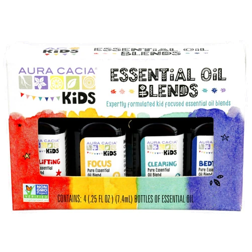 AURA CACIA Kids Aromatherapy Essential Oil Blends Kit, 1 EA
