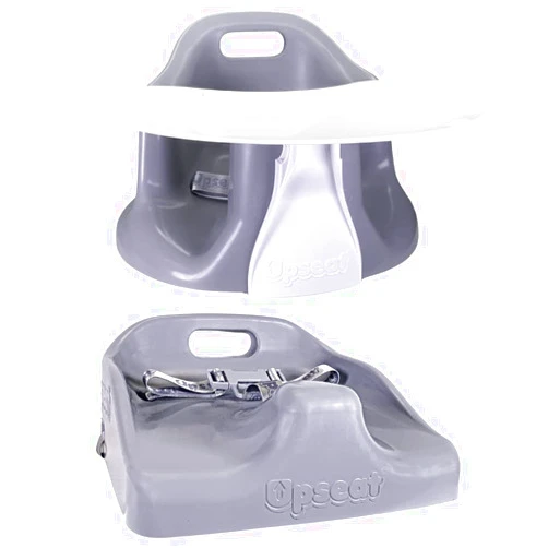 Upseat Baby Floor and Booster Seat and Upseat Boost Toddler Booster Seat for Dining Table, Ergonomic Bundle Set