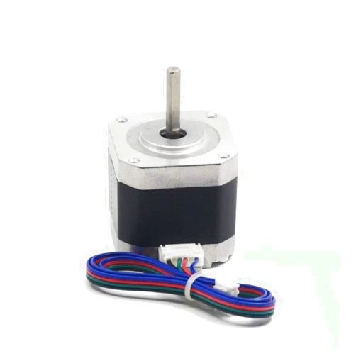 Iverntech Nema 17 Stepper Motor 42x40mm Body Bipolar 1.5A 400mN.m 2 Phase 4 Wires 1.8 ° for 3D Printer or CNC Machine with 1M Motor Cable