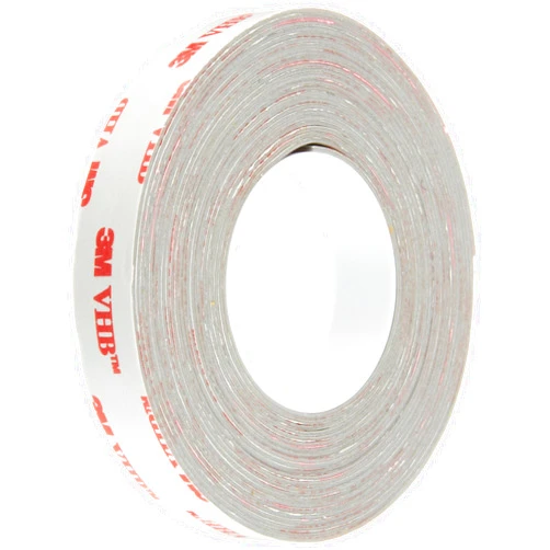 3M 1/2-5-RP32 VHB Tape 0.5 in width x 5 yd length (1 Roll),Gray
