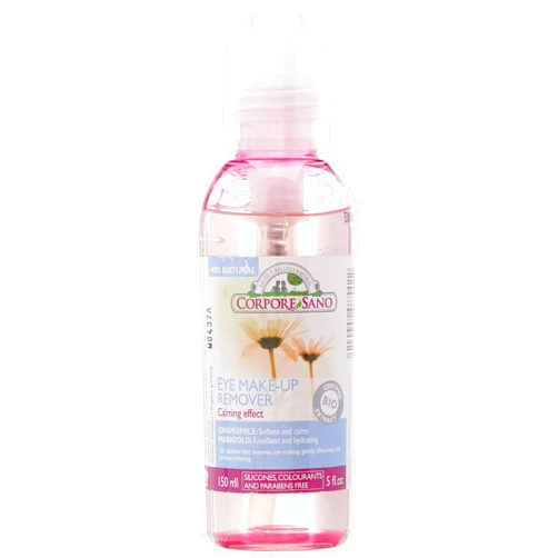 Corpore Sano Gentle Eye Make-up Remover with Chamomile and Marigold Extracts - Neutral PH - 98% Natural Ingredients - 150ml
