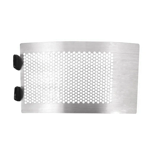 OLAMO Mesh Screen for Big Grill Green Egg Draft Door,Upgrade Punched Mesh Screen for Medium&Large Big Grill Green Egg,Stainless Steel Punched Mesh Panel for Big Grill Green Egg Bottom Venture.