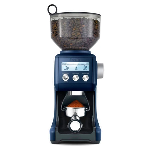 Breville BCG820DBL Smart Grinder Pro for Coffee and Espresso, Damson Blue