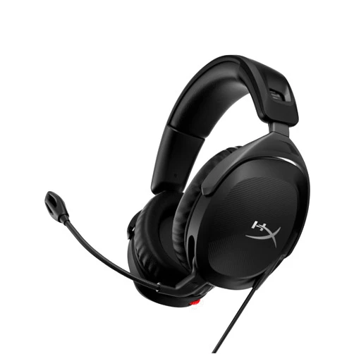 HyperX Cloud Stinger 2 – Gaming Headset, DTS Headphone:X Spatial Audio, Lightweight Over-Ear Headset with mic, Swivel-to-Mute Function, 50mm Drivers, PC Compatible, Black
