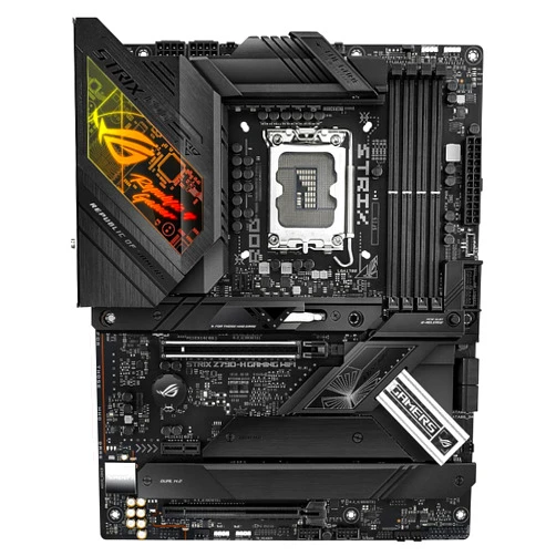 ASUS ROG STRIX Z790-H Gaming (WiFi 6E)LGA1700(Intel14th,13&12th Gen)ATX gaming motherboard(DDR5 7800 MT/s, PCIe5.0 x16 with Q-Release,4xPCIe 4.0 M.2 slots,USB 3.2 Gen 2x2 Type-C,front-panel connector)