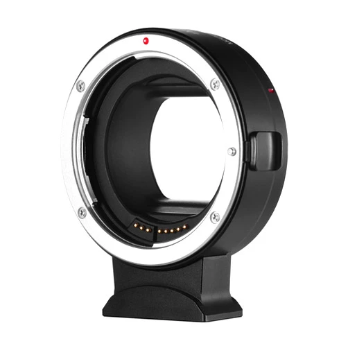 Generic EF-EOSR Auto Focus Camera Lens Adapter Ring is Image Stabilization Electronic Aperture Control EXIF Information Replacement for EF EF-S Lens to EOS R RF Mount Full Frame Cameras, Black