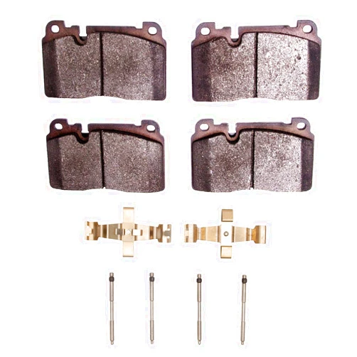 Dynamic Friction Company 5000 Euro Ceramic Brake Pads and Hardware Kit