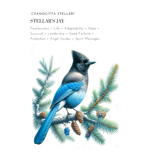 By Candace E Pearson (Author) Stellar’s Jay Bird Journal: Avian symbolism