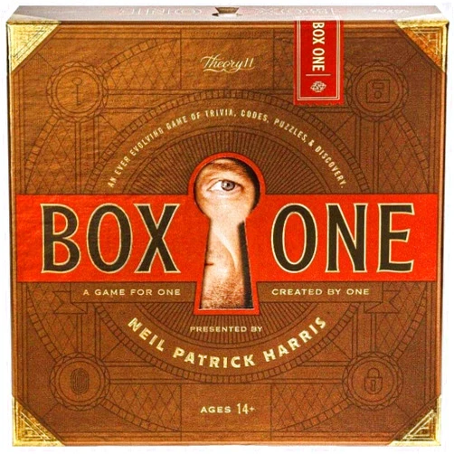 theory11 Box ONE Board Game Presented by Neil Patrick Harris 1 player