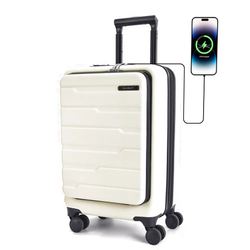BAGSMART Expandable Carry On Luggage 22x14x9 Airline Approved, Compact 20
