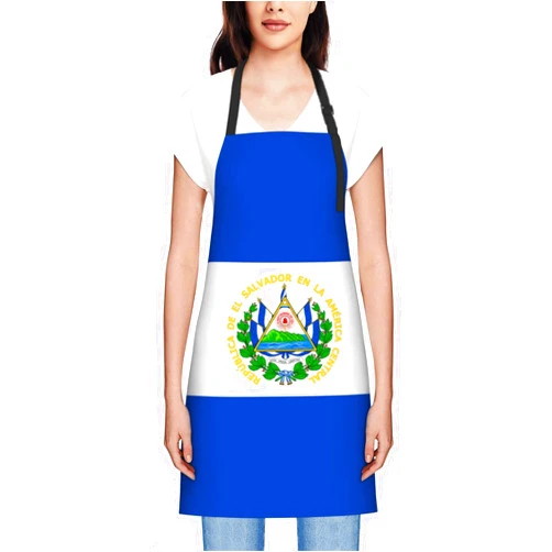 Florally Cooking Apron Washable Waterproof Waist Bib Soft Apron with Pocket for Kitchen Garden Restaurant