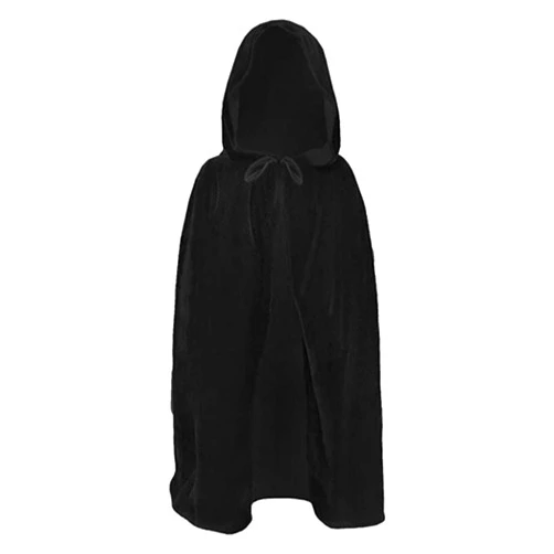 SZBZ Kids Halloween Christmas Costumes Cape Velvet Hooded Cosplay Party Cloak Devil Witch Wizard Robe