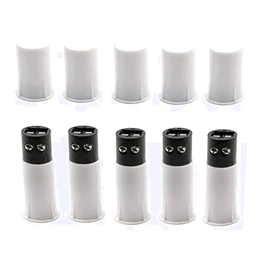 GDQLCNXB 5 Sets MC-33C Normally Closed Recessed Window Door Contact Sensor Alarm Magnetic Reed Switch