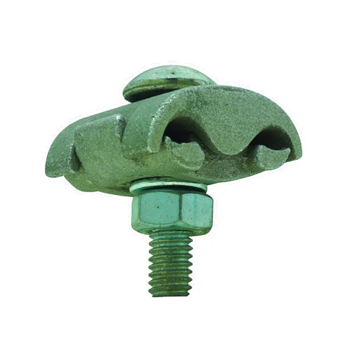 Southwire 65176240 GVCL4/0-2A Parallel, 1PK Groove Clamp, Grey