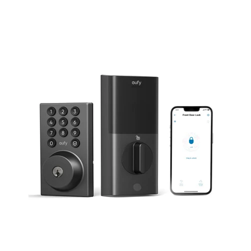 Eufy Security eufy Smart Lock C30, Keyless Entry Door Lock, Built-in WiFi Deadbolt, Smart Lock for Front Door, No Bridge Required, Easy Installation, App Remote Control, Auto Lock