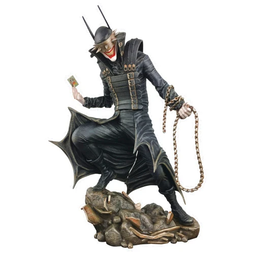 DIAMOND SELECT TOYS DC Gallery: The Batman Who Laughs PVC Diorama Figure, 9 inches