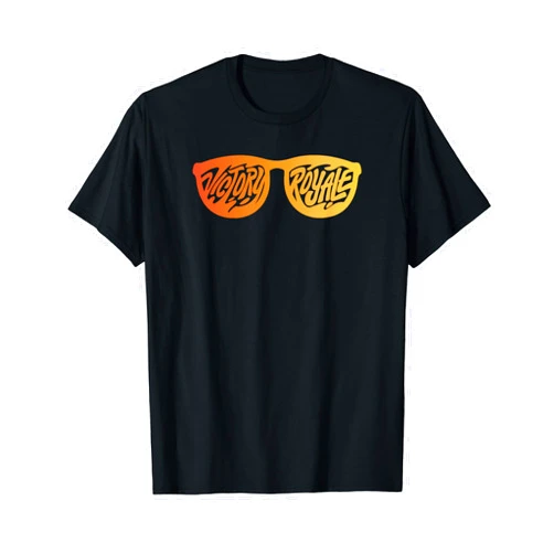 Fortnite Victory Royale Gradient Shades Center Logo T-Shirt