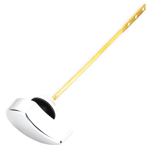 LooXen Toilet Handle Lever Flush Replacement, Compatible with TOTO THU004-CP Trip Lvr for St701Cst854884 Side Mount Polished Chrome Toilet Tank Trip Lever for TOTO Toilet Tank
