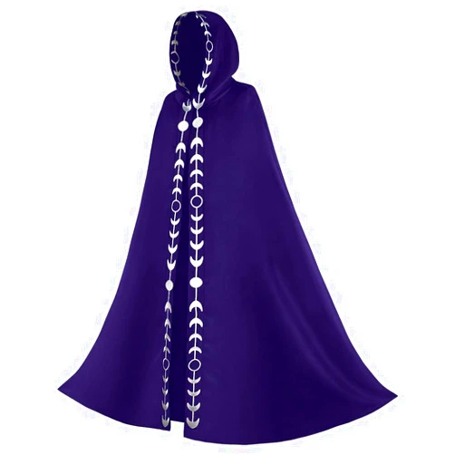 Homruis Halloween Hood Cloak Cosplay Costume Cape Vampire Witch Cloak Christmas Cloak for Men Women