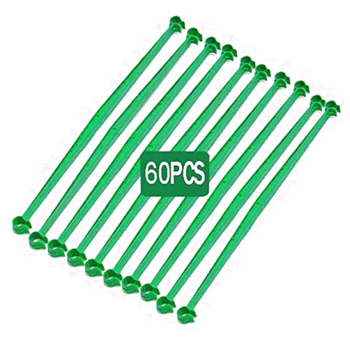 IDOXE 60pcs Stake Arms for Tomato Cage Expandable Trellis Connectors,Tomato Plant Cage,Tomato Garden Cages Stakes Vegetable Trellis Connecting Rod Brackets,for Vertical Climbing Plants (60)