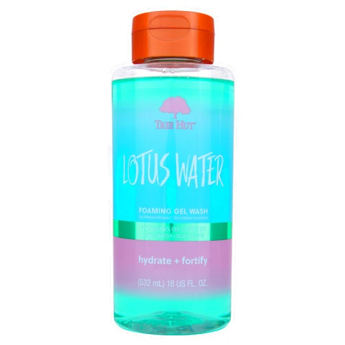 Tree Hut Lotus Water Wash Foaming Gel, Cleanse & Soothe Skin Without Stripping Moisture, Made with our Hydrating Oil Complex, 18 Fl Oz.