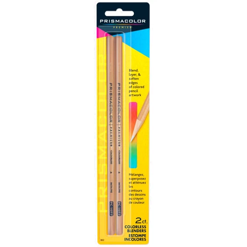 Prismacolor 962 Premier Colorless Blender Pencils, 2-Count