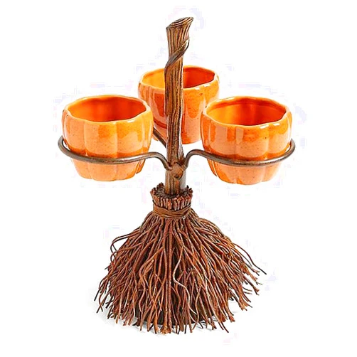 nezababycos Halloween Candy Bowl Pumpkin Snack Bowl Stand Serving Dishes Food Candy Holder Party Dinnerware for Indoor Home Kitchen Decoration Supplies (3 pumpkin bowls set)