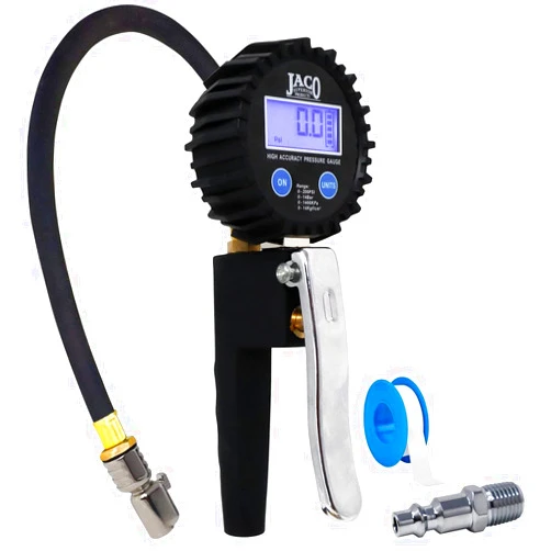 JACO Superior Products JACO FlowPro 2.0 Digital Tire Inflator with Pressure Gauge - 200 PSI