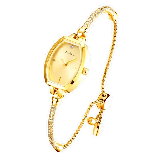 Diaofendi Petite Bracelet Watch for Women, Gifts for Girlfriend Diamond Dress Analog Watch Waterproof