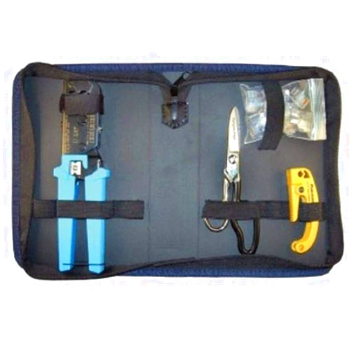 Platinum Tools 90136 EZ-RJ45 Termination Kit, w/Zip Case. Box.