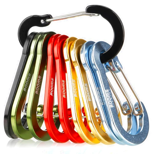 Booms Fishing CC5 Multi-Use Carabiner Clips, 10 Pack 2.7
