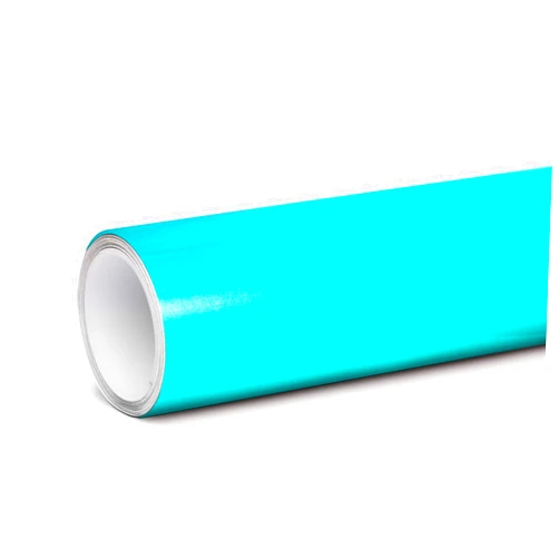 Tinybot Metal Paint Turquoise Car Wrap with Air Release Technology - 1 X 5 FT