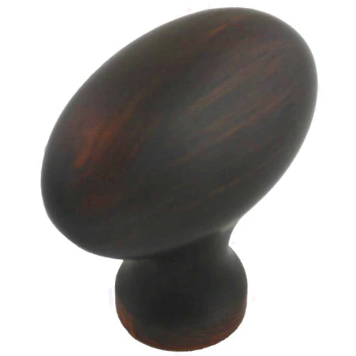 Cosmas 10 Pack 6022ORB Oil Rubbed Bronze Oval Oblong Cabinet Knob