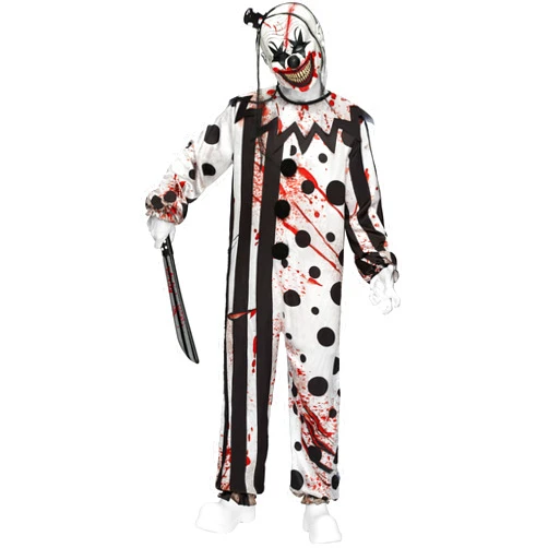 Spooktacular Creations Men Scary Clown Costume, Halloween Costumes Adult, Killer Clown Costume