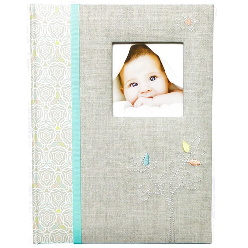 C.R. Gibson B2-15559 Nature Themed Baby's First Five Years Memory Book, 9'' W x 11'' H with 64 Pages, Multicolor