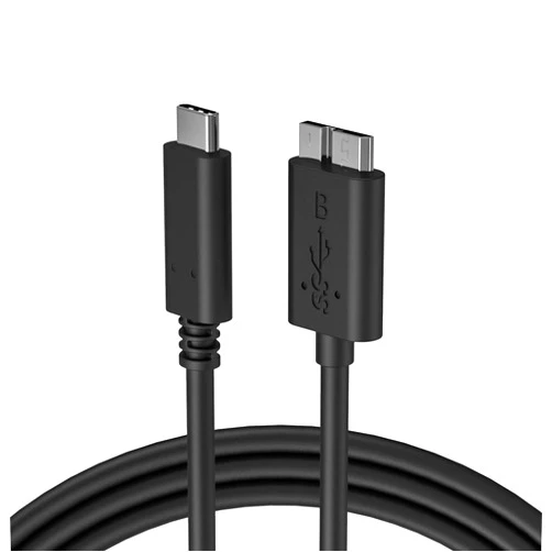 Cbus Wireless CBUS 3.3ft USB-C to USB 3.0 Micro-B Camera Cable Compatible with Panasonic Lumix G9, Nikon D850, D5, D500, D810, D810A, Fujifilm X-H1, X-T2, GFX 50S, Canon EOS 5D Mark IV, 1D X Mark II Pentax K-3