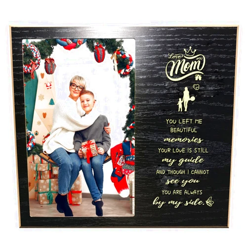 JOEZITON Memorial Gifts for Loss of Mother - Memorial Picture Frames - Sympathy Gifts for Loss of Mom, Bereavement Gifts for Mom - Fits 4x6 In Photo (06)