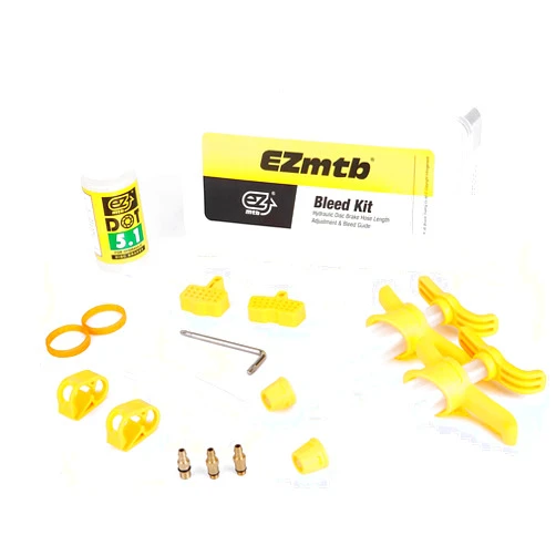 Kadacha DOT Brake Bleed Kit for SRAM - Mountain Hydraulic Disc Brake Bleeding kit Tool with 60ml Dot 5.1 Fluid (Style:B)