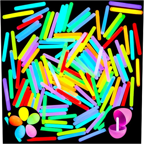JOYIN 100 Mini Glow Sticks(1.7