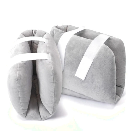 Waylyee 2 PCS Heel Protectors Cushion Pillows Heel Protector Pillow Off-Loading Heel Boot to Relieve Pressure from Sores and Ulcers Ultra Quilted Thick Soft Washable Pressure Relieving Pillow Boot
