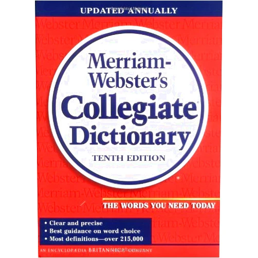 By Robert Webster (Author) By Robert Webster - Merriam-Webster Collegiate Dictionary (Merriam Webster's Collegiate Dictionary) (10th Revised edition)